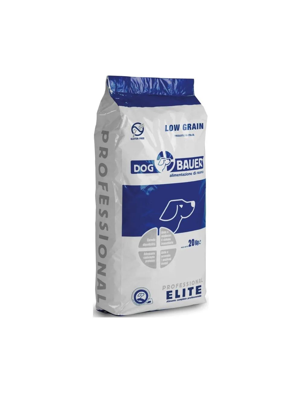 Cuccioli e Accrescimento Pesce Azzurro Low Grain - con Mele, Carote e Mirtilli 20 Kg