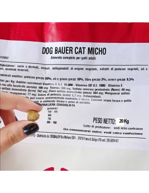 Cat Micho Crocchette  Gatto 20 KG