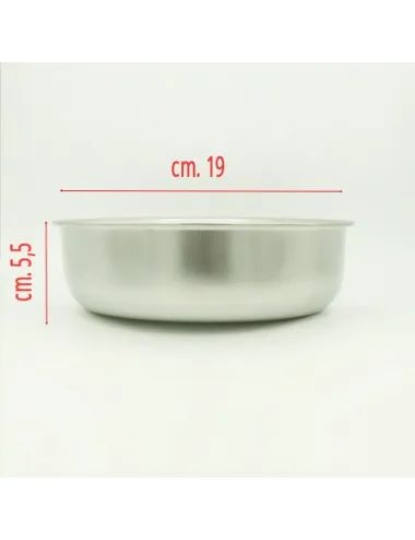 Ciotola in acciaio per cane piccolo